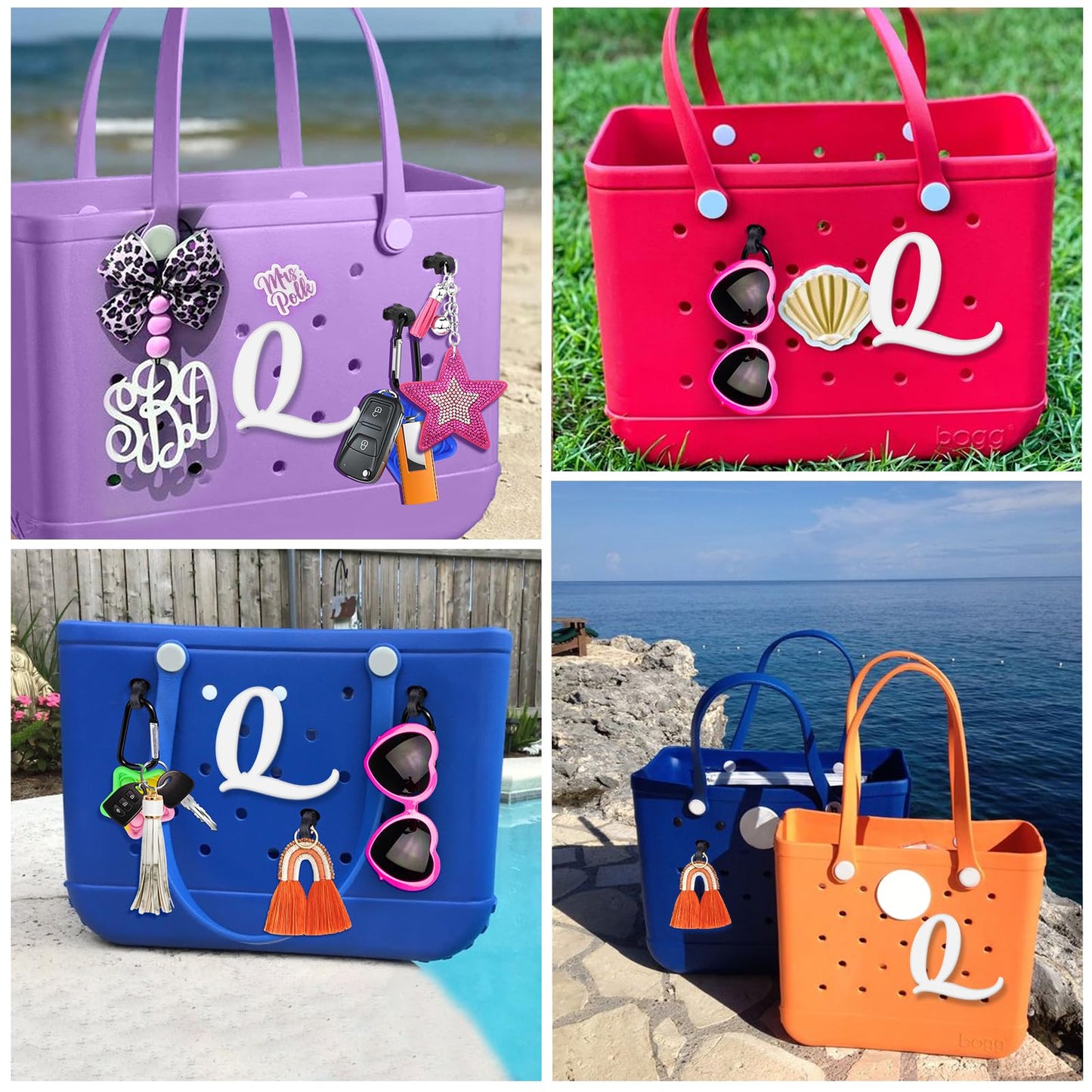 Letter Charms for Bogg Bag