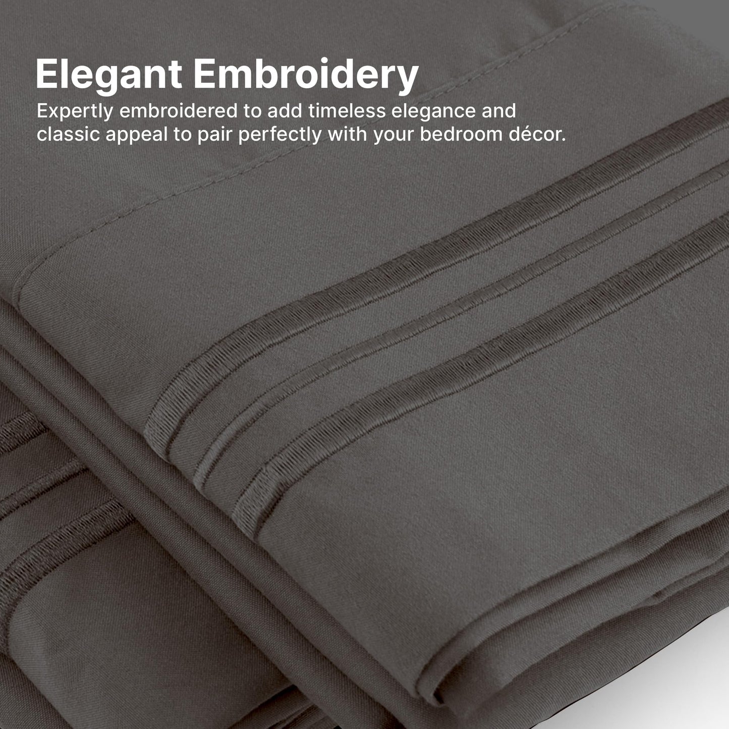 Queen Size 4 Piece Sheet Set - Comfy Breathable & Cooling Sheets - Hotel Luxury Bed Sheets for Women & Men - Deep Pockets, Easy-Fit, Extra Soft & Wrinkle Free Sheets - White Oeko-Tex Bed Sheet Set
