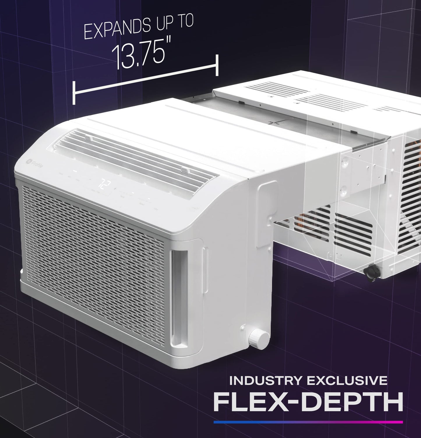 GE Profile Clearview Window Air Conditioner 8,300 BTU