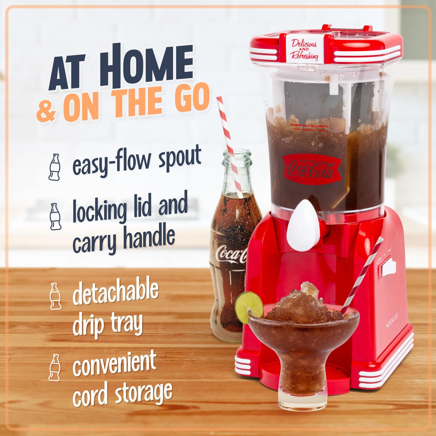 Nostalgia Frozen Drink Maker and Margarita Machine