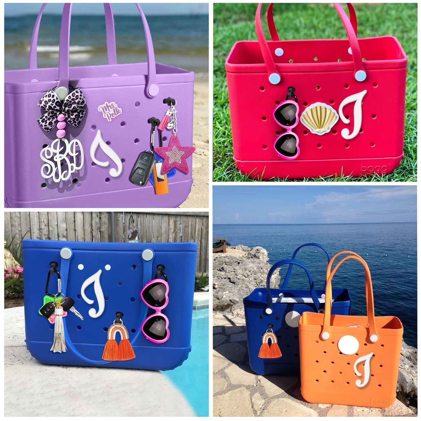 Letter Charms for Bogg Bag
