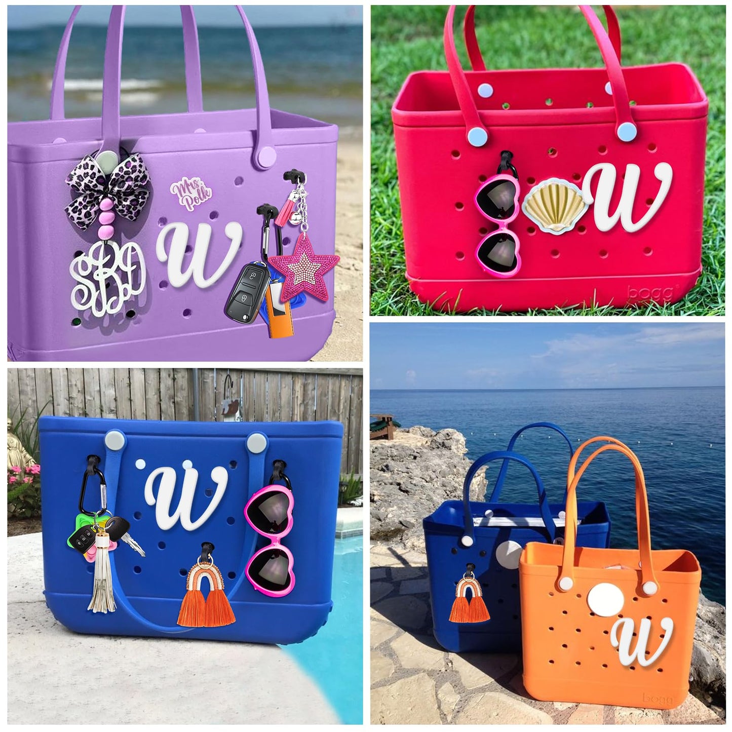 Letter Charms for Bogg Bag