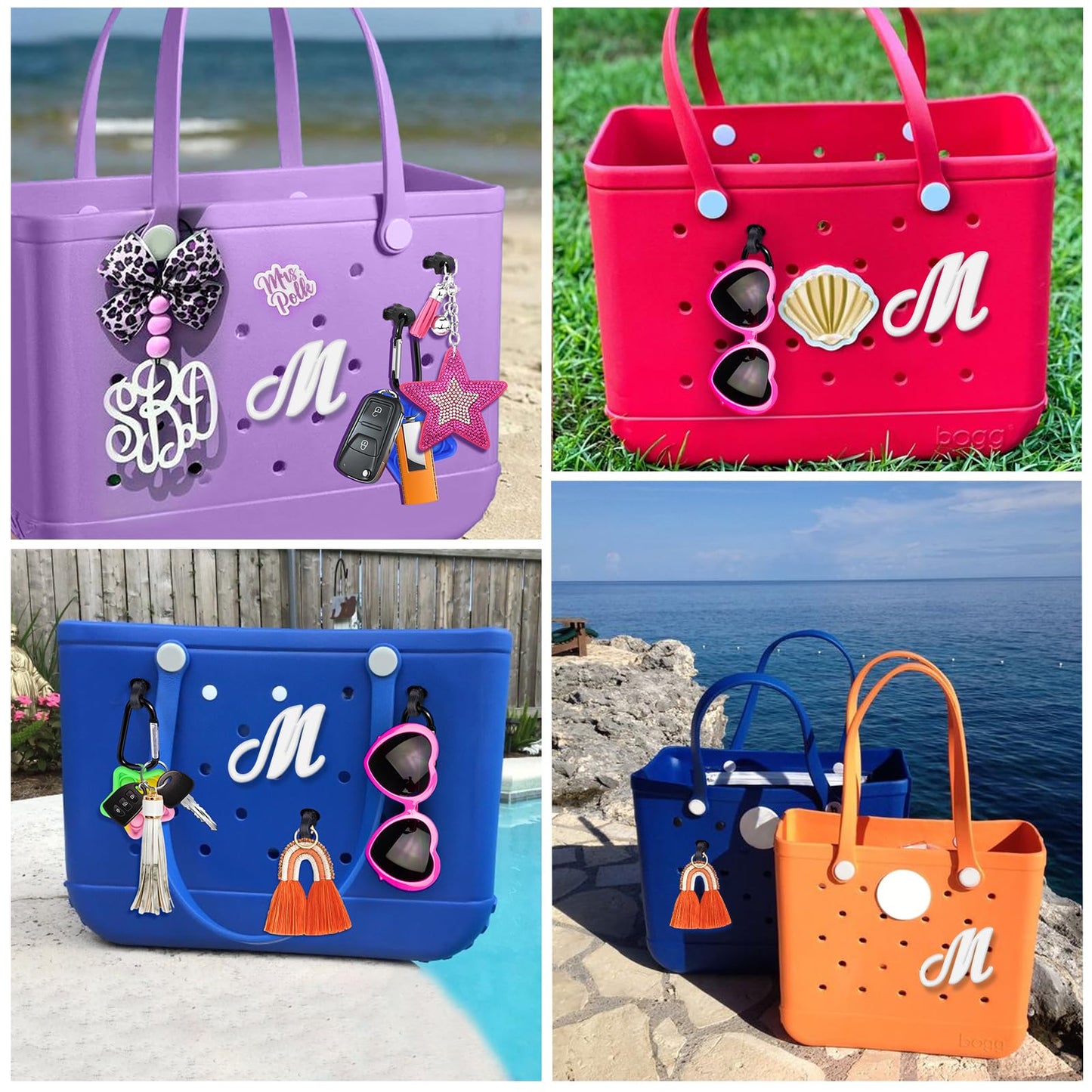 Letter Charms for Bogg Bag