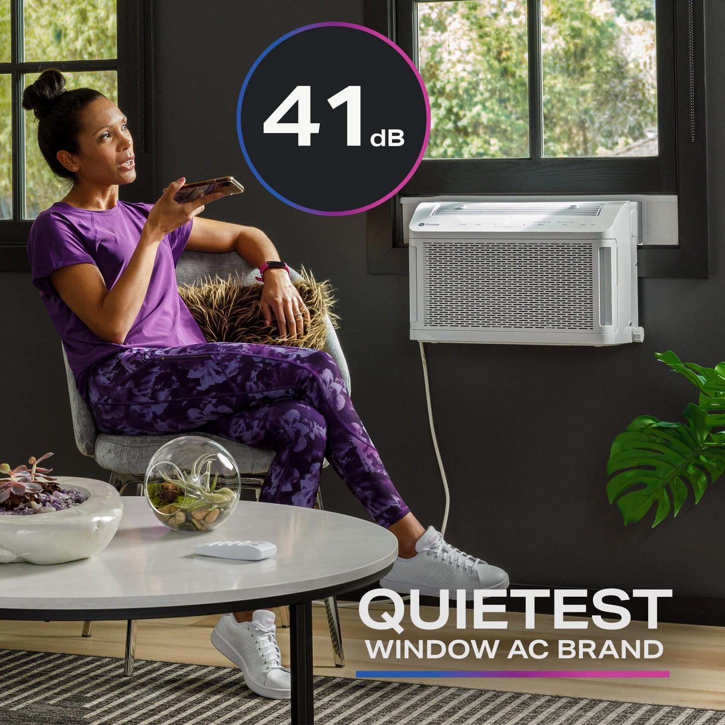 GE Profile Clearview Window Air Conditioner 8,300 BTU
