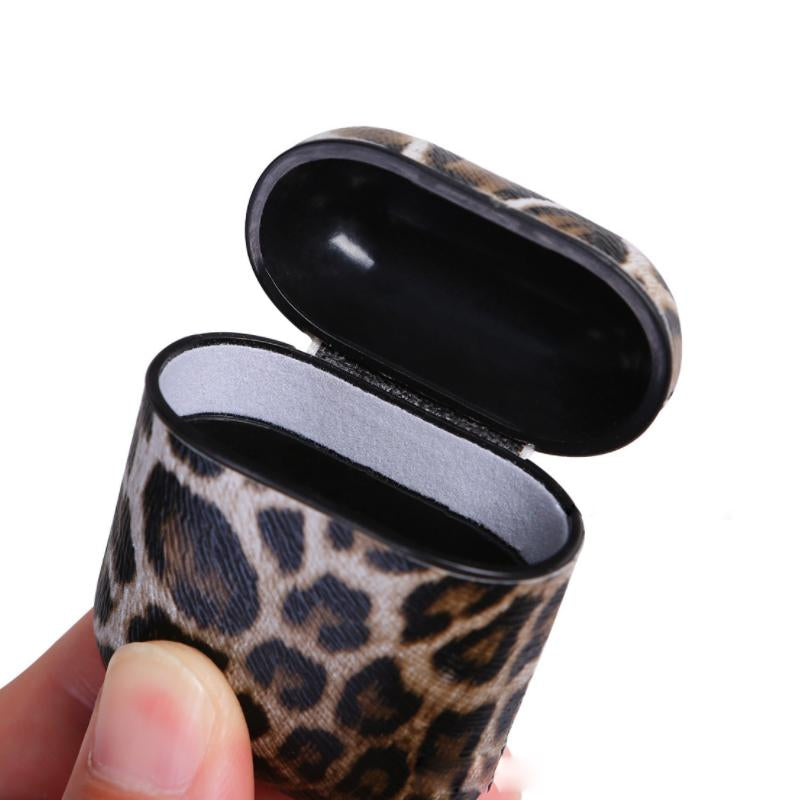 Air Pod Protective Cover Case In Leopard Print
