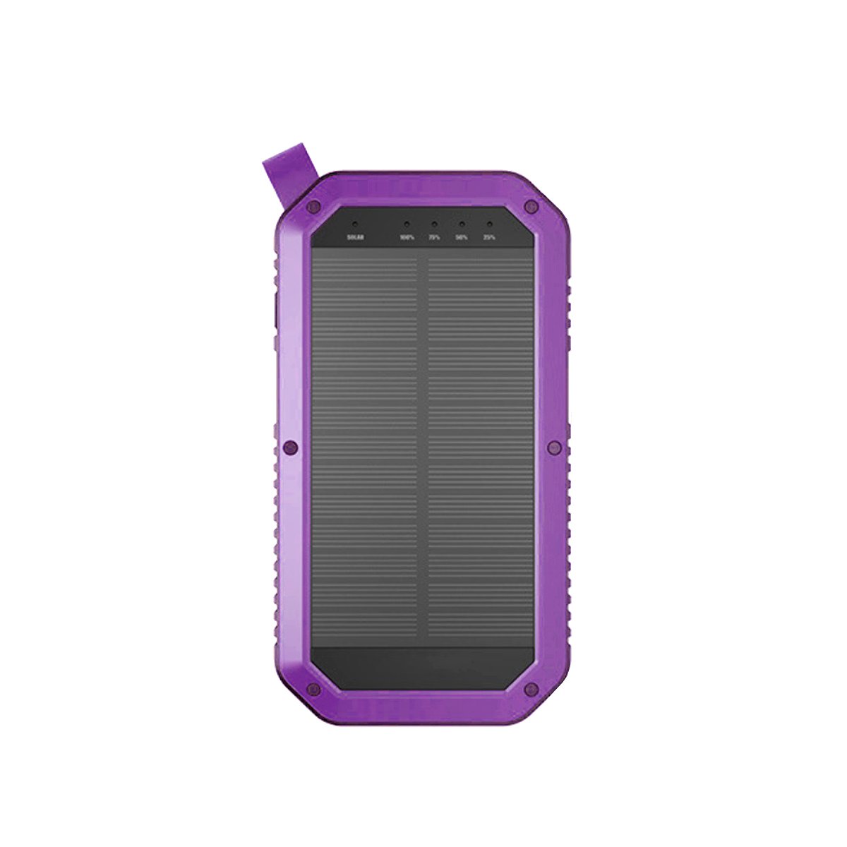 Solar Powered Waterproof LED Light 3 USB Ports Multi Charger 10,000 mAh