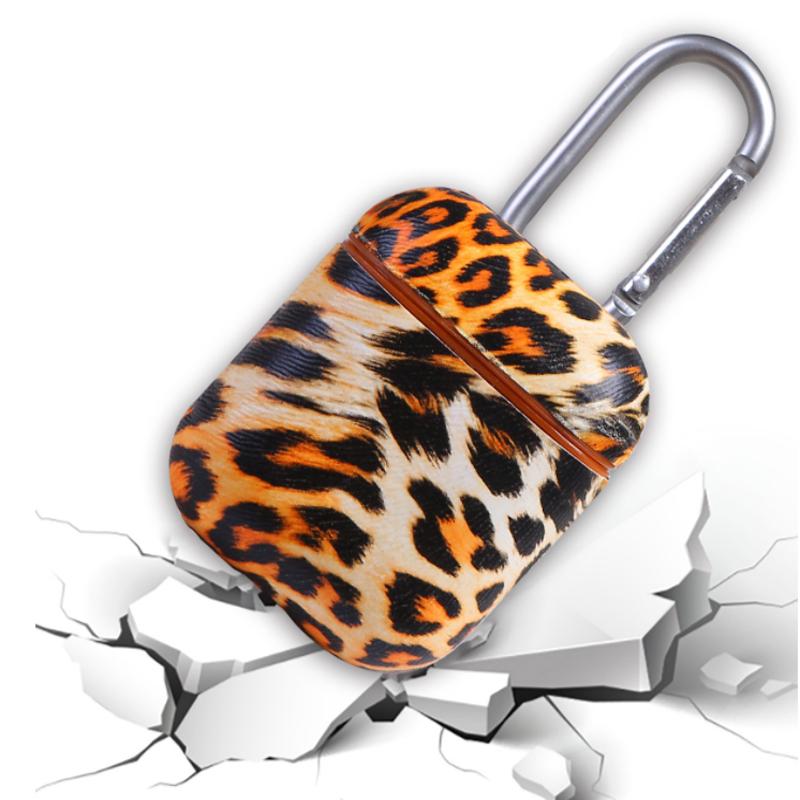Air Pod Protective Cover Case In Leopard Print