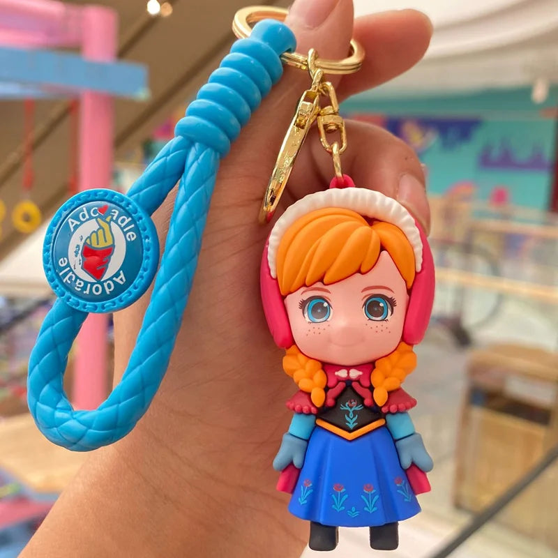 Disney Stitch Keychain 5-Pack - Cute Lilo & Stitch Keyrings, Durable Anime Keychains for Women Men Kids, Multi-Color Gift Set