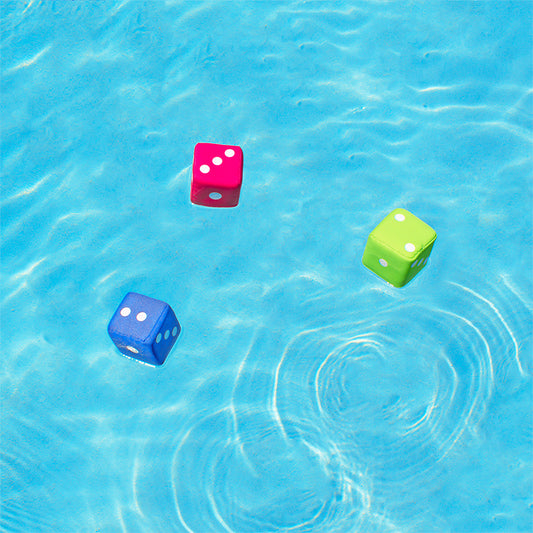 Poolmaster PM72766 Neoprene Water Dice Swimming Pool Toys