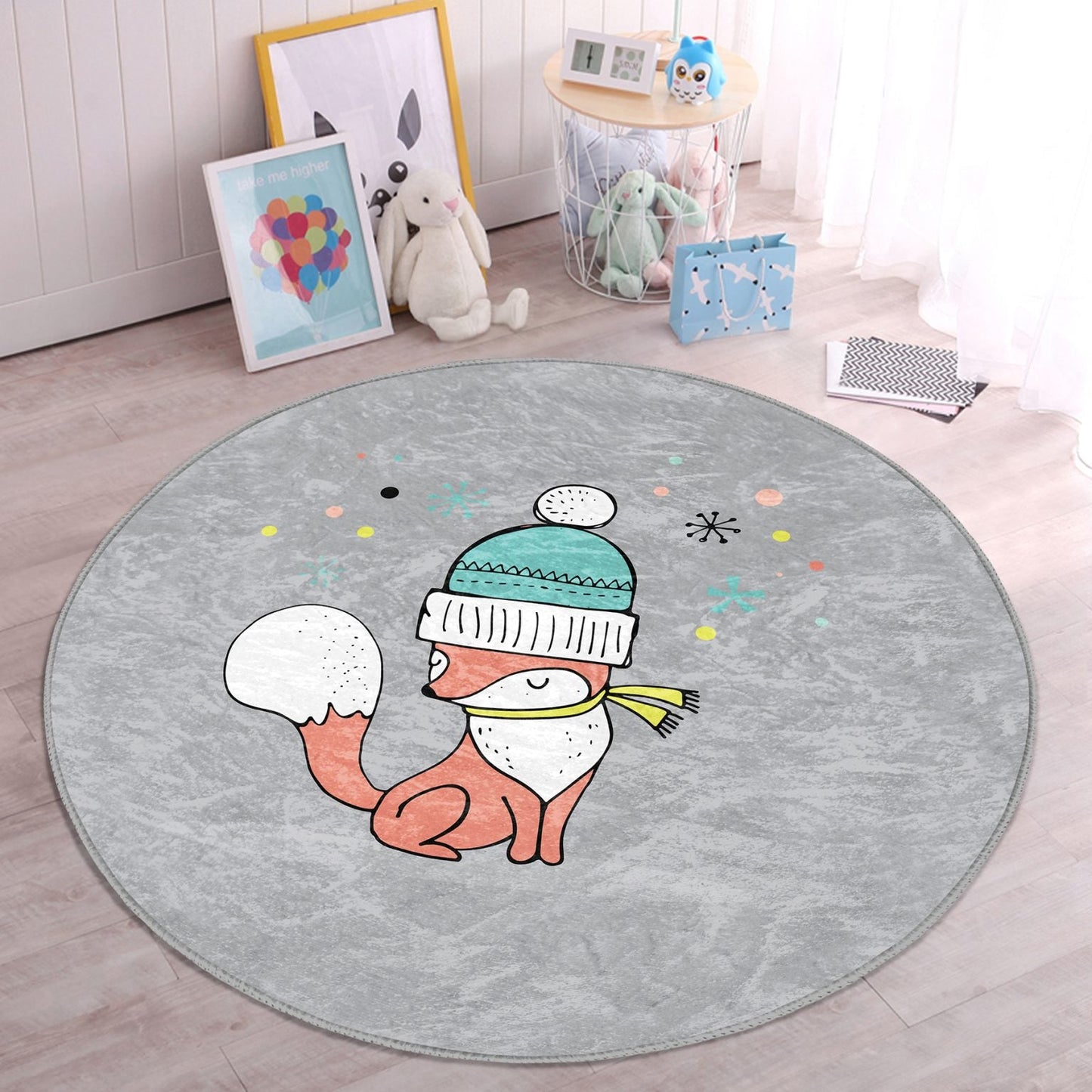 Winter Fox Kids Rug | Homeezone