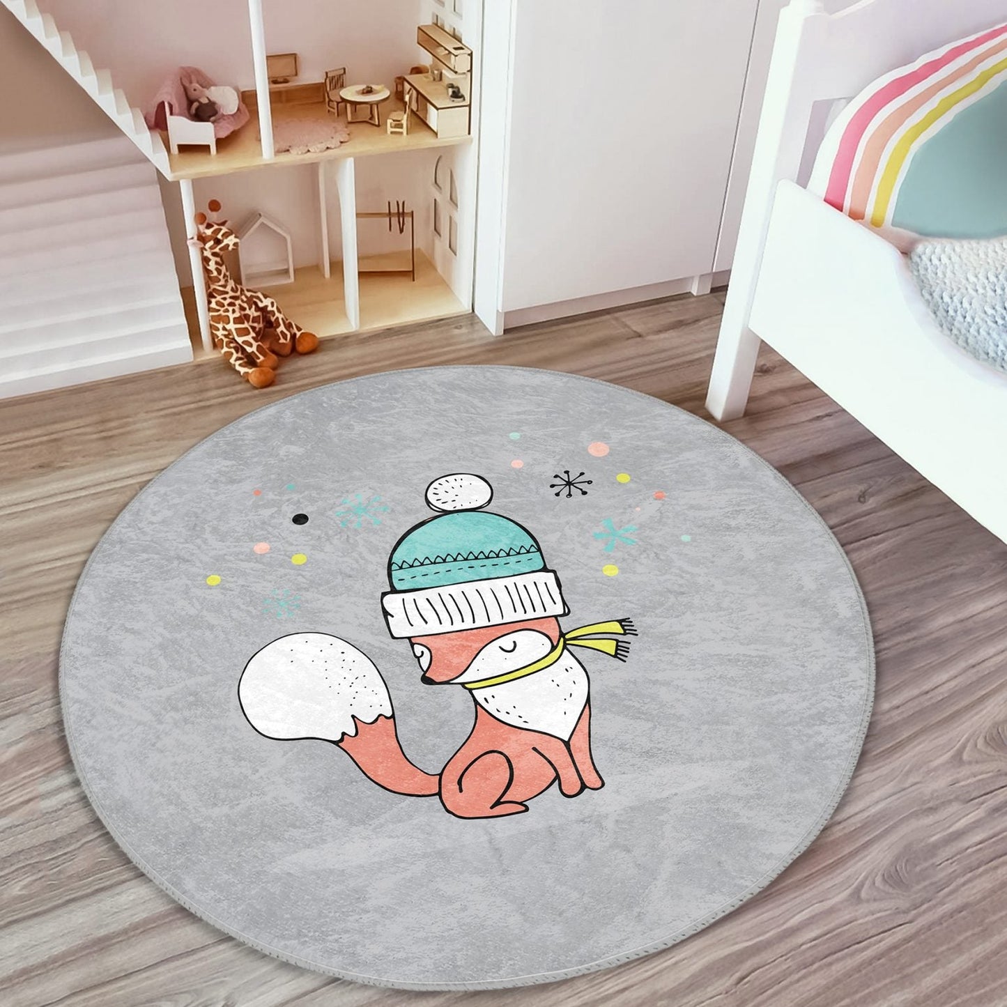 Winter Fox Kids Rug | Homeezone