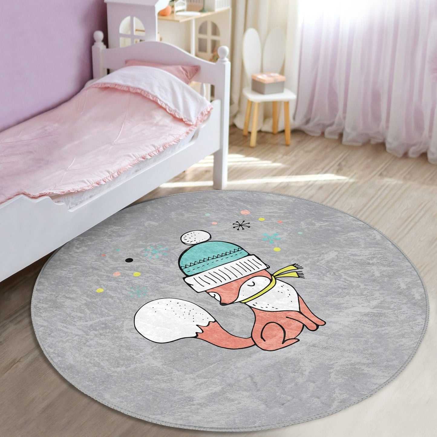 Winter Fox Kids Rug | Homeezone