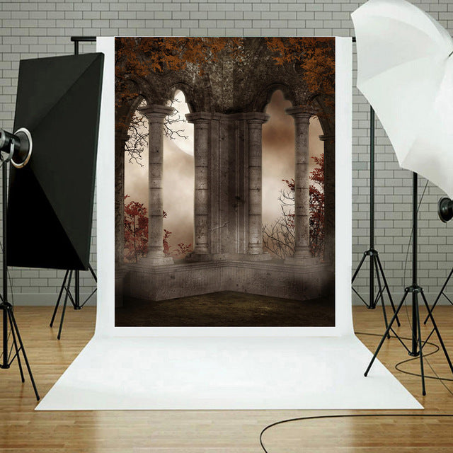 Halloween Backdrops Vinyl 3x5FT Lantern