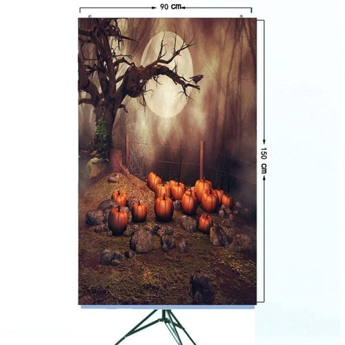 Halloween Backdrops Vinyl 3x5FT Lantern