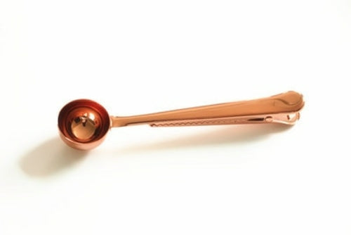 Golden Stainless steel Coffee Clip