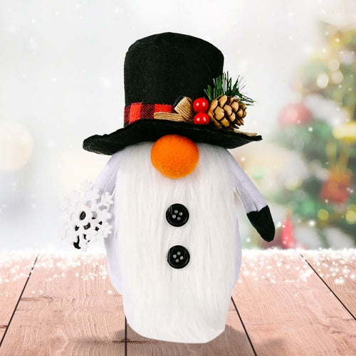 New Christmas Long Legged Santa Gnome Plush Doll