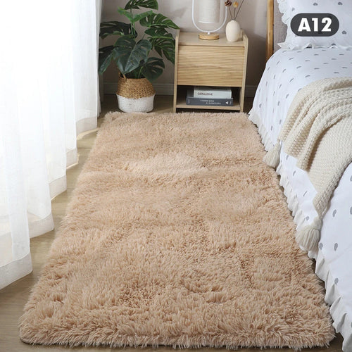 Nordic Thick Carpet Plush Living Room Bedroom Bed Blanket Floor