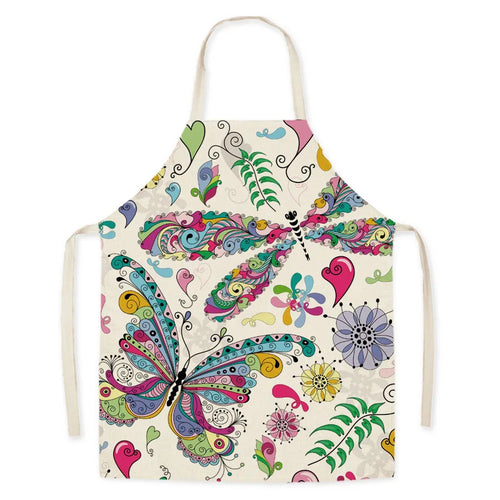 Kitchen Aprons Easter Bunny Print
