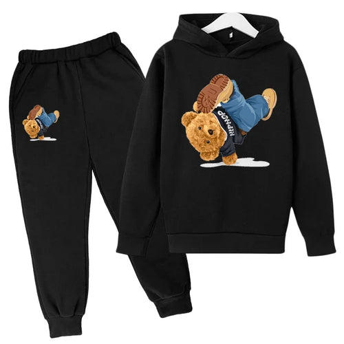 Kids Spring/Autumn/Winter Hoodie+Pants 2pcs Sets 3-14T Children's