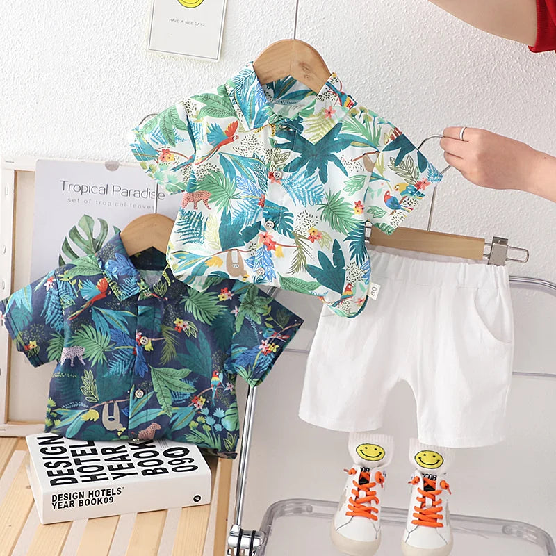 New Summer Baby Boys Clothes Suit Children Outfits Fashion Toddler