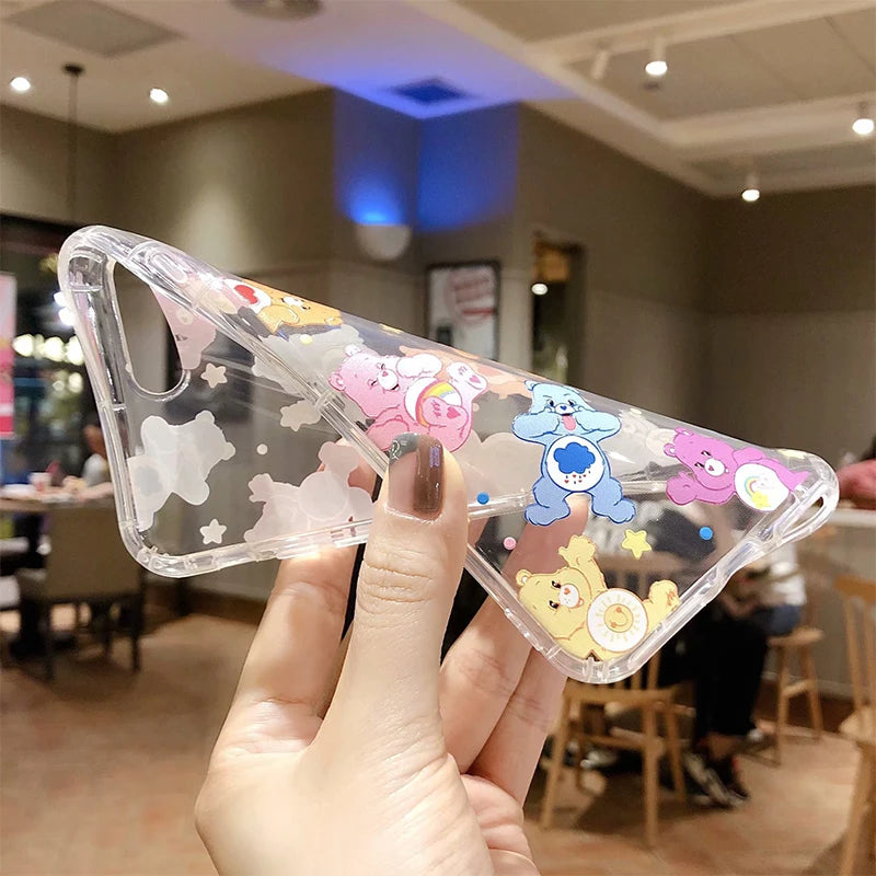 New Kawaii Care Bears Cute Cartoon iPhones
