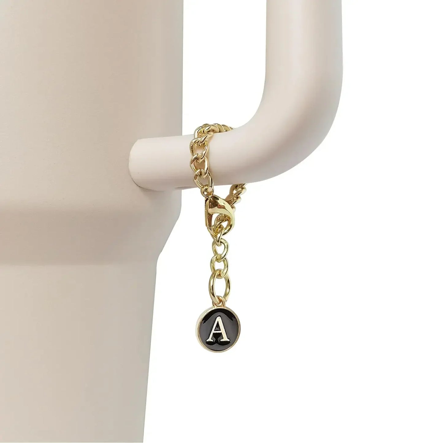 2pc/set Letter Charm Accessories for Stanley Cup 2PCS Initial Name ID