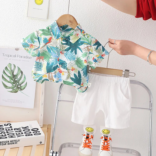 New Summer Baby Boys Clothes Suit Children Outfits Fashion Toddler