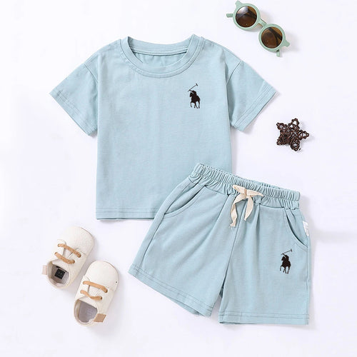2pcs Summer Short Set  9 months - 6 yrs. Old For Boy or GIrl