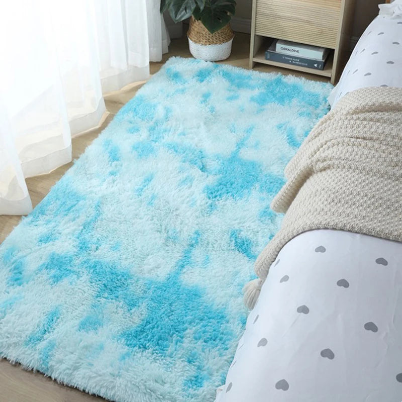 Nordic Thick Carpet Plush Living Room Bedroom Bed Blanket Floor