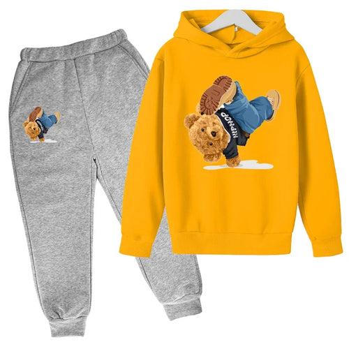 Kids Spring/Autumn/Winter Hoodie+Pants 2pcs Sets 3-14T Children's