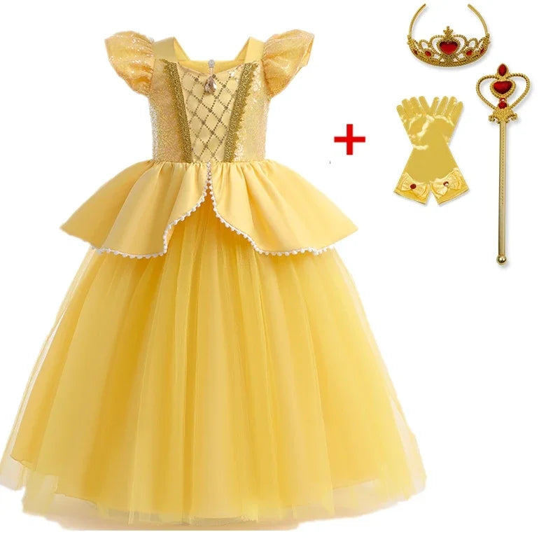 Girls  Princess Dress  SIzes 3T-10