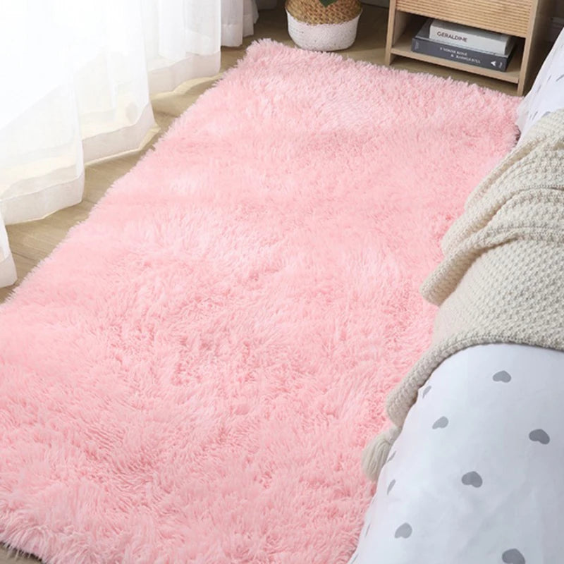 Nordic Thick Carpet Plush Living Room Bedroom Bed Blanket Floor
