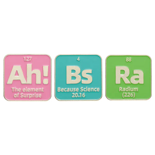 Oil Painting Quotes 3-6pcs/set Enamel Pins Custom Quotes Saying