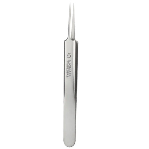 Stainless Steel  High Precision Eyelash Tweezers