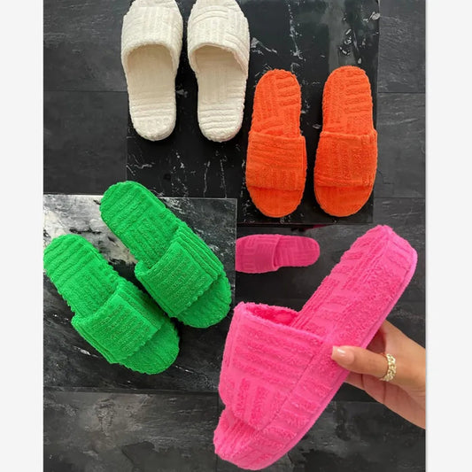 Thick-Soled Pool Slippers
