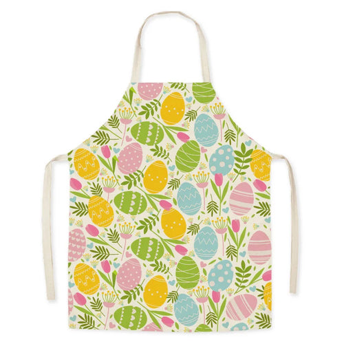 Kitchen Aprons Easter Bunny Print