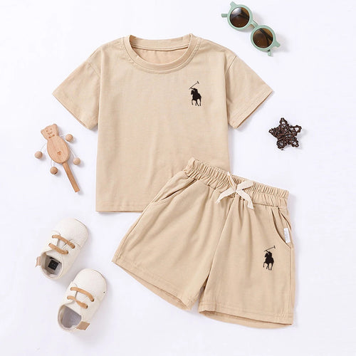2pcs Summer Short Set  9 months - 6 yrs. Old For Boy or GIrl
