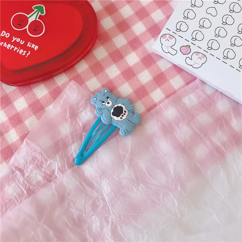 Kawaii Care Bear Hair clip Girls