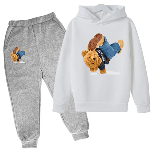 Kids Spring/Autumn/Winter Hoodie+Pants 2pcs Sets 3-14T Children's