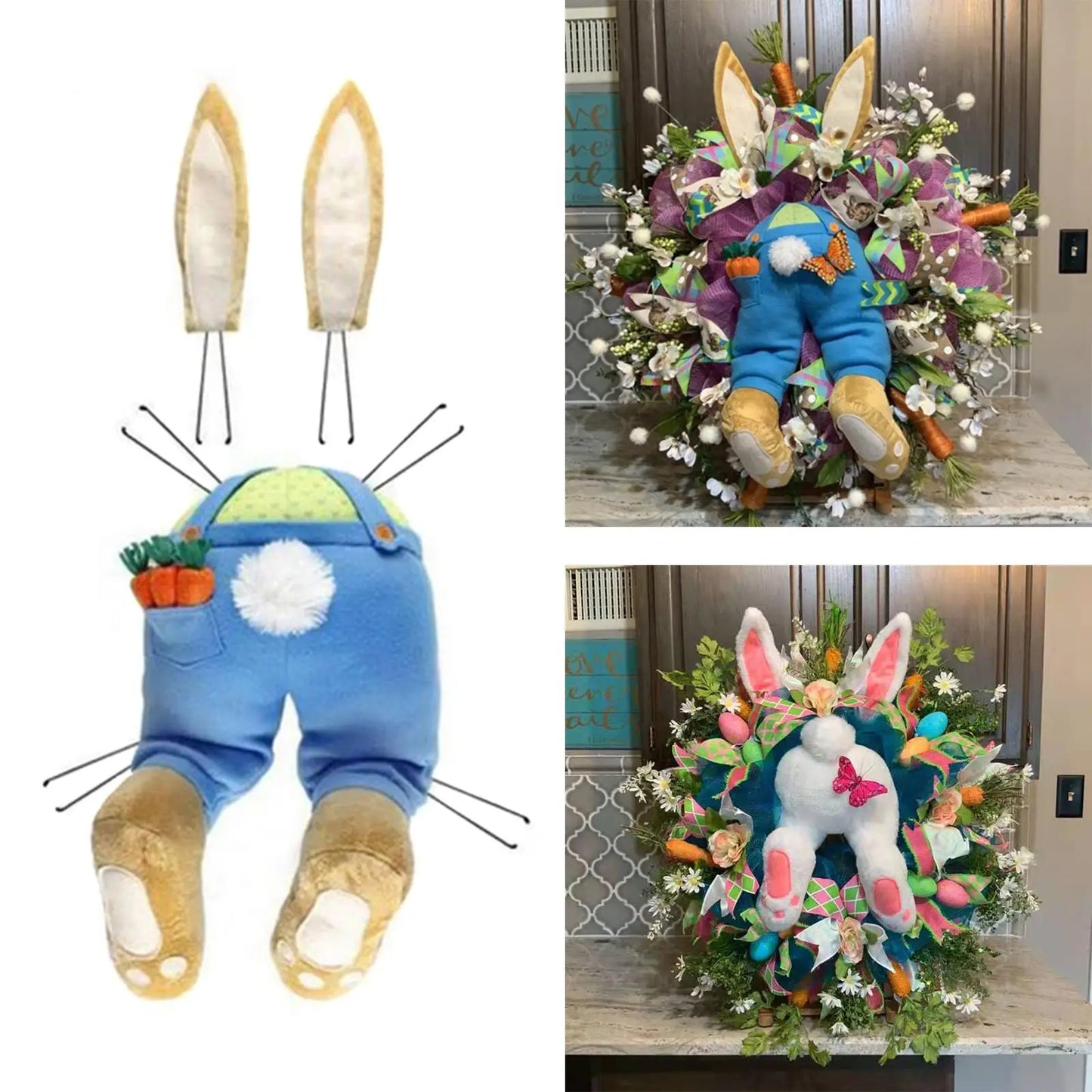 Easter Bunny Wreath Kit