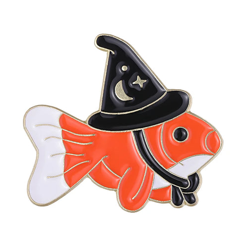Goldfish Enamel Pins Custom