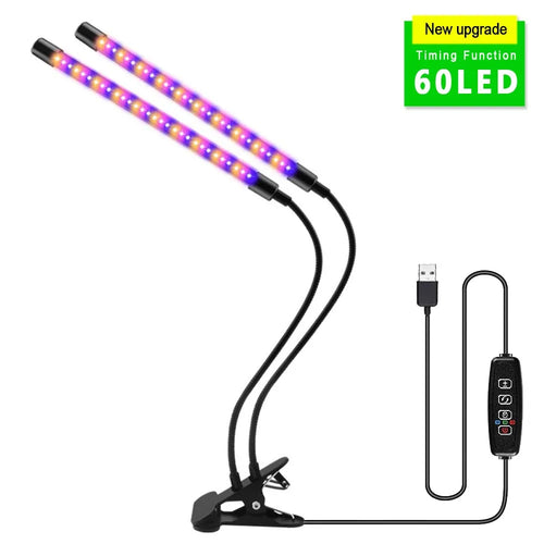 30-150 LED USB Grow Light Phytolamp for Plants with Control Full