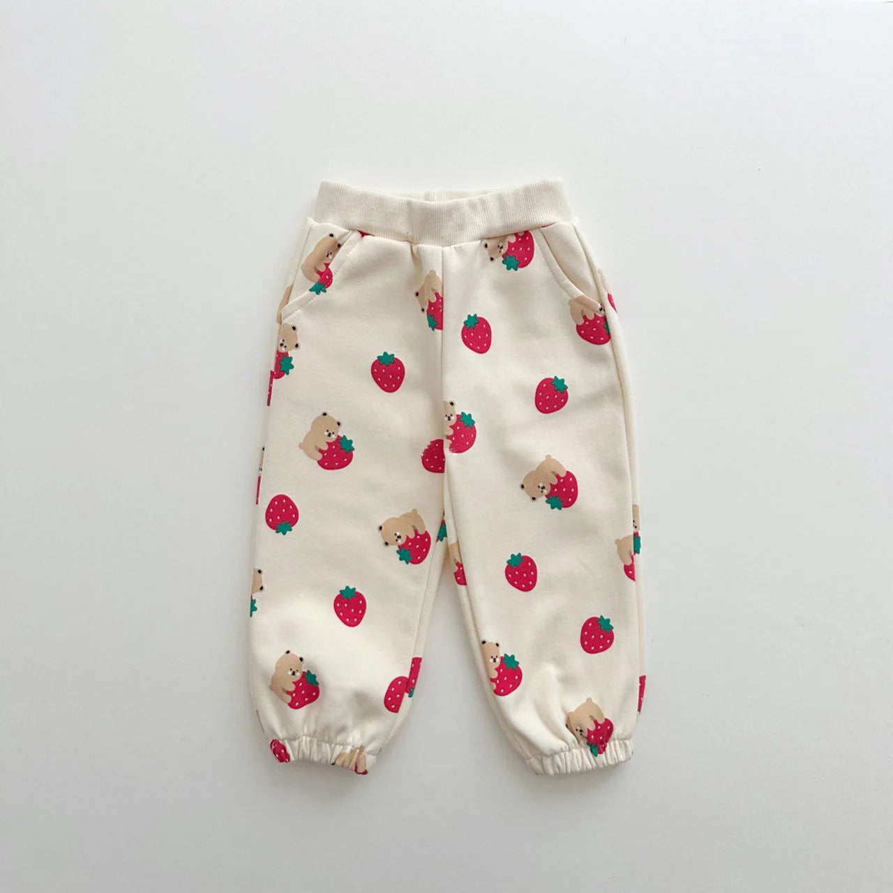 Spring & Autumn Cute Set Baby Girls Fashion Strawberries Pullover Tops