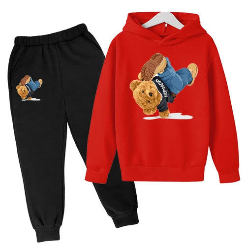 Kids Spring/Autumn/Winter Hoodie+Pants 2pcs Sets 3-14T Children's