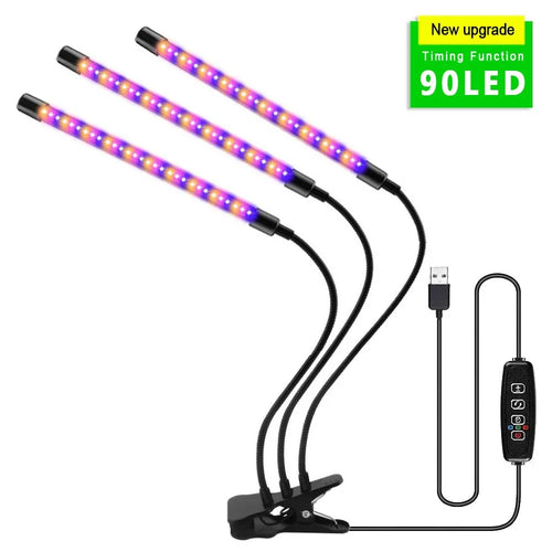 30-150 LED USB Grow Light Phytolamp for Plants with Control Full