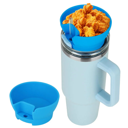 Snack Bowl for Stanley 40 oz Tumbler with Handle, Cup Snack Bowl