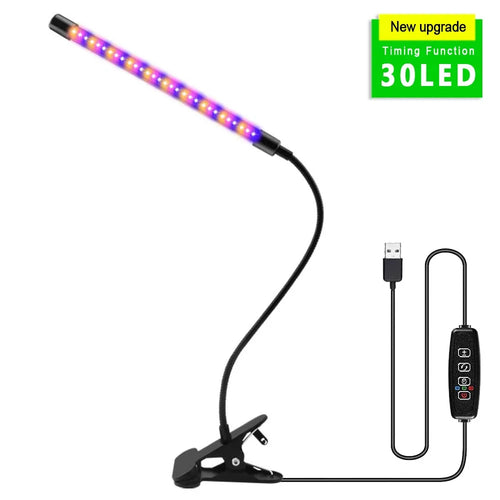 30-150 LED USB Grow Light Phytolamp for Plants with Control Full