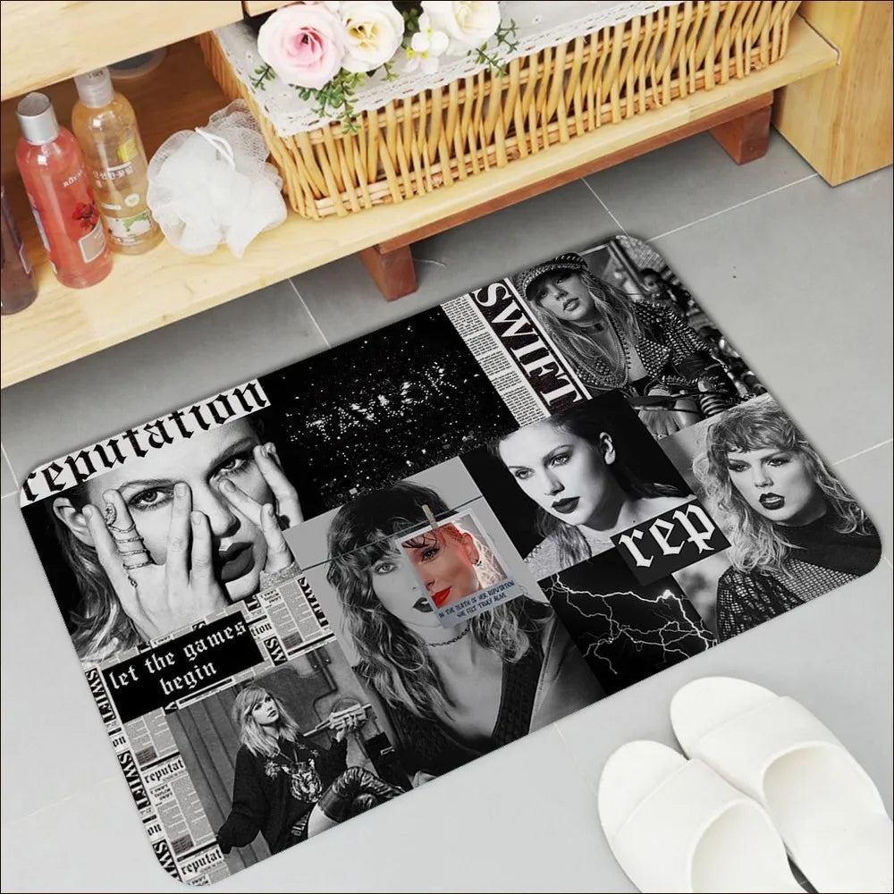 Hot T-Taylor Singer S-Swift Floor Mat Bath Mat Nordic Style Home