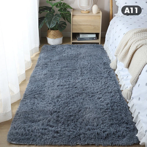 Nordic Thick Carpet Plush Living Room Bedroom Bed Blanket Floor