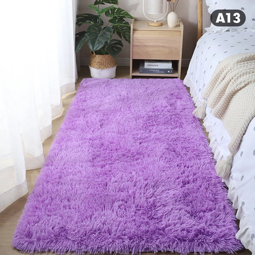 Nordic Thick Carpet Plush Living Room Bedroom Bed Blanket Floor
